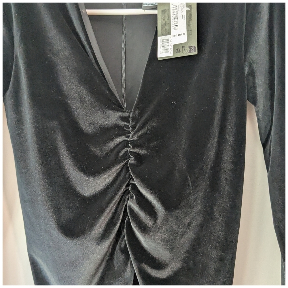 Allsaints Anya Velvet Dress - Picture 3 of 11